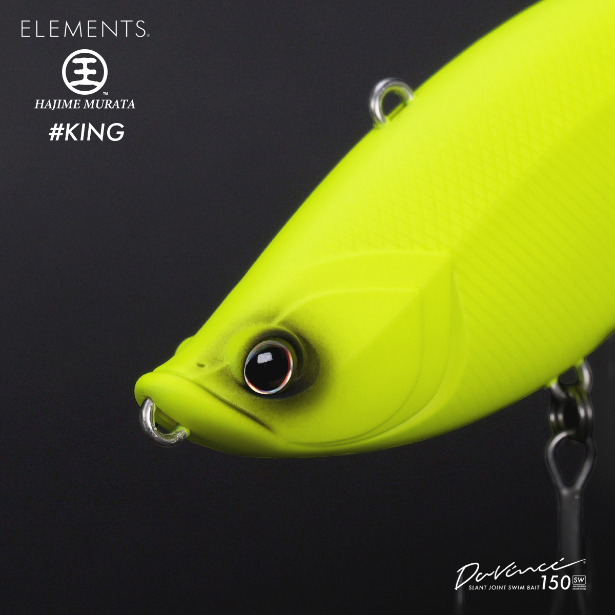 エレメンツ ELEMENTS ダヴィンチ 240 王 KING 村田基コラボ 予約販売】エレメンツ×村田基/ダヴィンチ240SW [#KING] 【受注